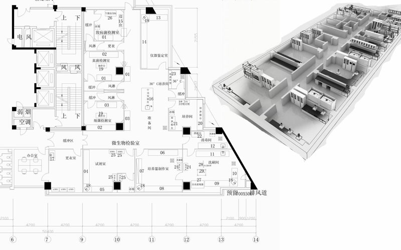 微生物实验室基本布局